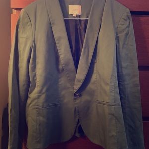 GREEN INTERVIEW JACKET💚🖤